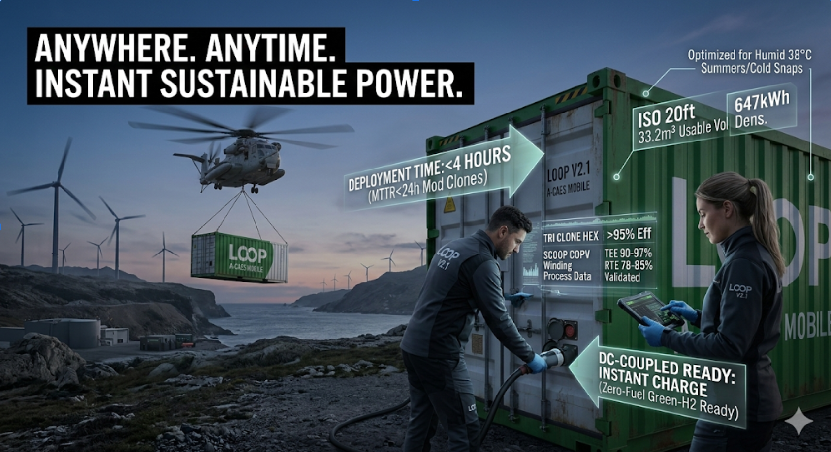 HOOP container rapid deployment